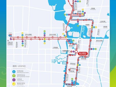 2026银川马拉松参赛比赛路线图（起点+终点）