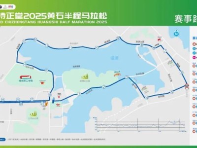 2025黄石马拉松路线图