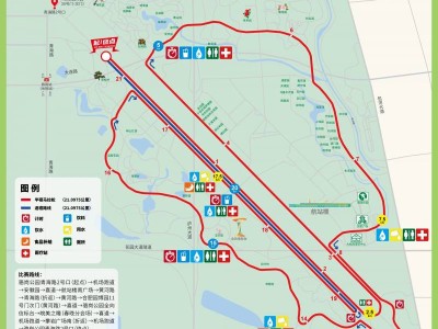 2026新希望白帝合肥半程马拉松路线图/布局图公布