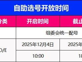 2025深圳南山半程马拉松怎么自助选择参赛号码