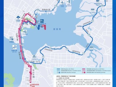 2025海南儋州马拉松线路图一览