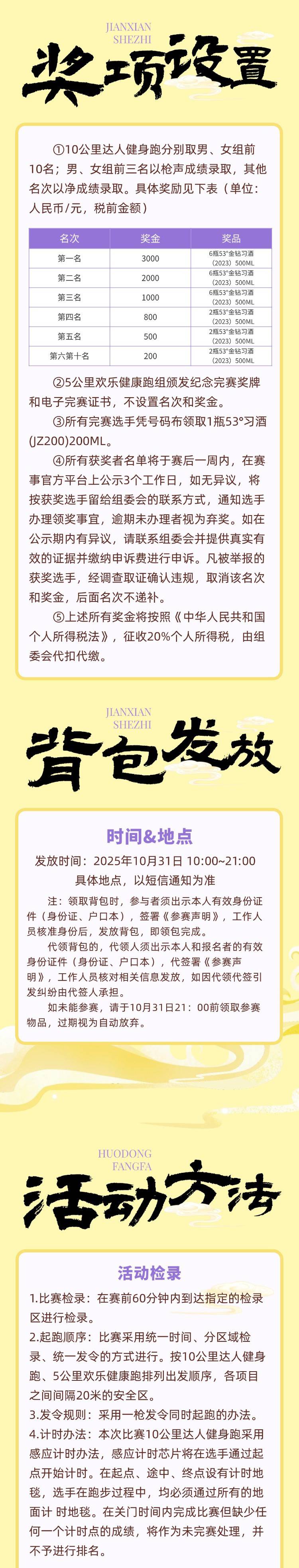 2025“金钻习酒”美丽中国·全民健身跑 （云南·昆明站）(赛事规程)（3）