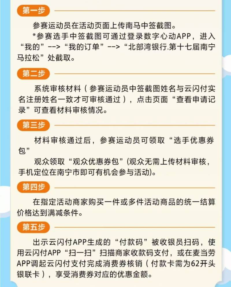 2025年南宁马拉松兴宁区消费券发放时间+额度+入口