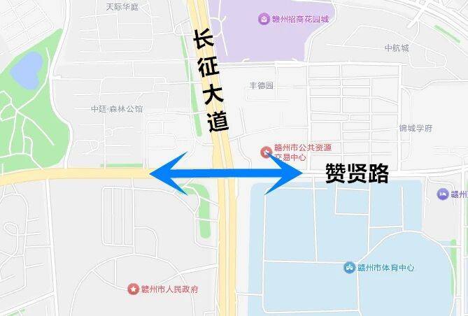 2025赣州马拉松赛事期间群众穿越点设置（2）