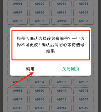 2025惠州马拉松自助选号攻略(分区查询+选号流程)(13) 2025惠州马拉松自助选号攻略(分区查询+选号流程)(13)