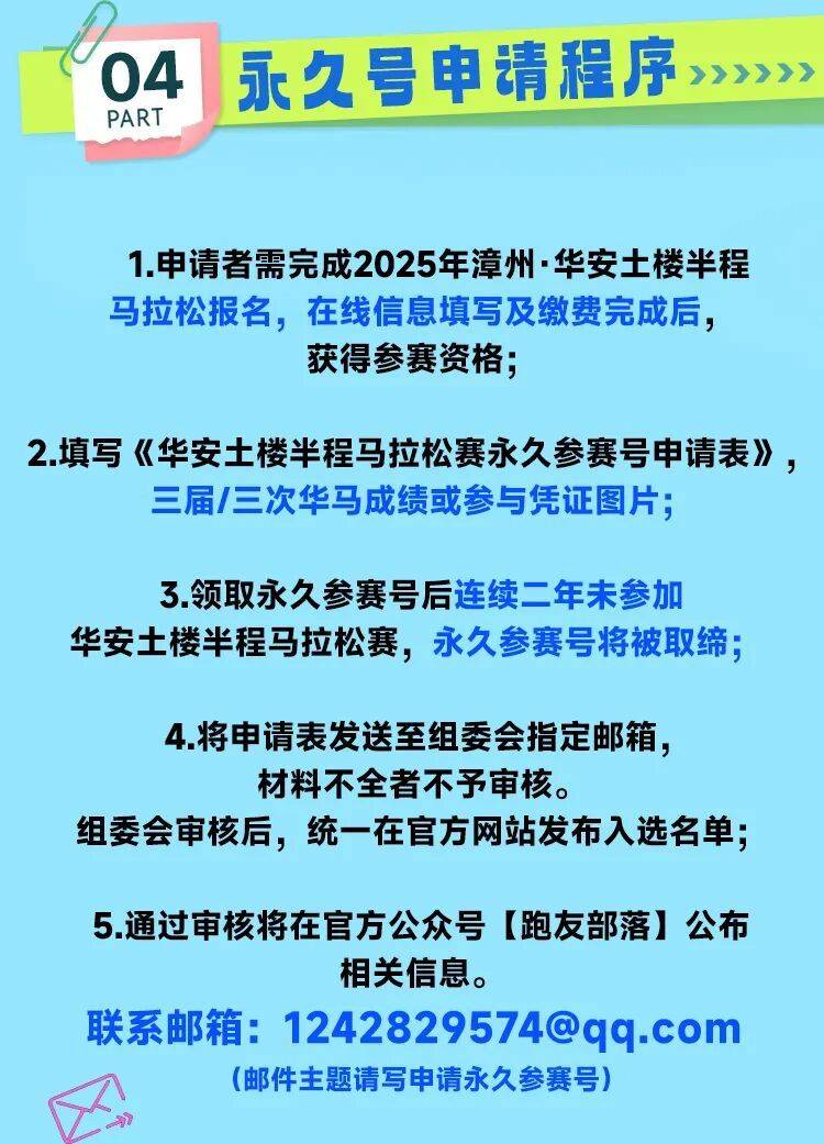 2025华安半马拉松速配员招募及永久参赛申请指南（15）