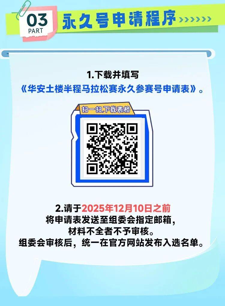 2025华安半马拉松速配员招募及永久参赛申请指南（14）