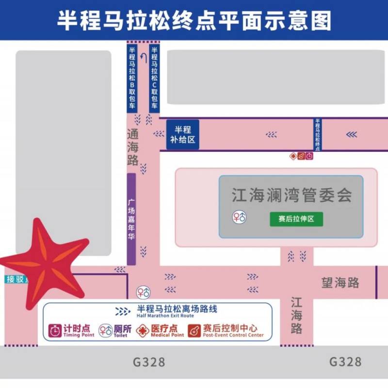 2026启东马拉松暨第二届张謇马拉松赛后接驳车在哪里？
