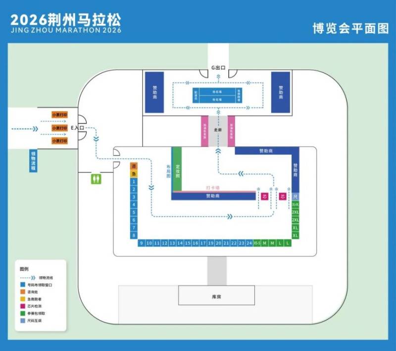2026荆州马拉松参赛物品领取指南（领取时间+地点+签署参赛声明入口）（5）