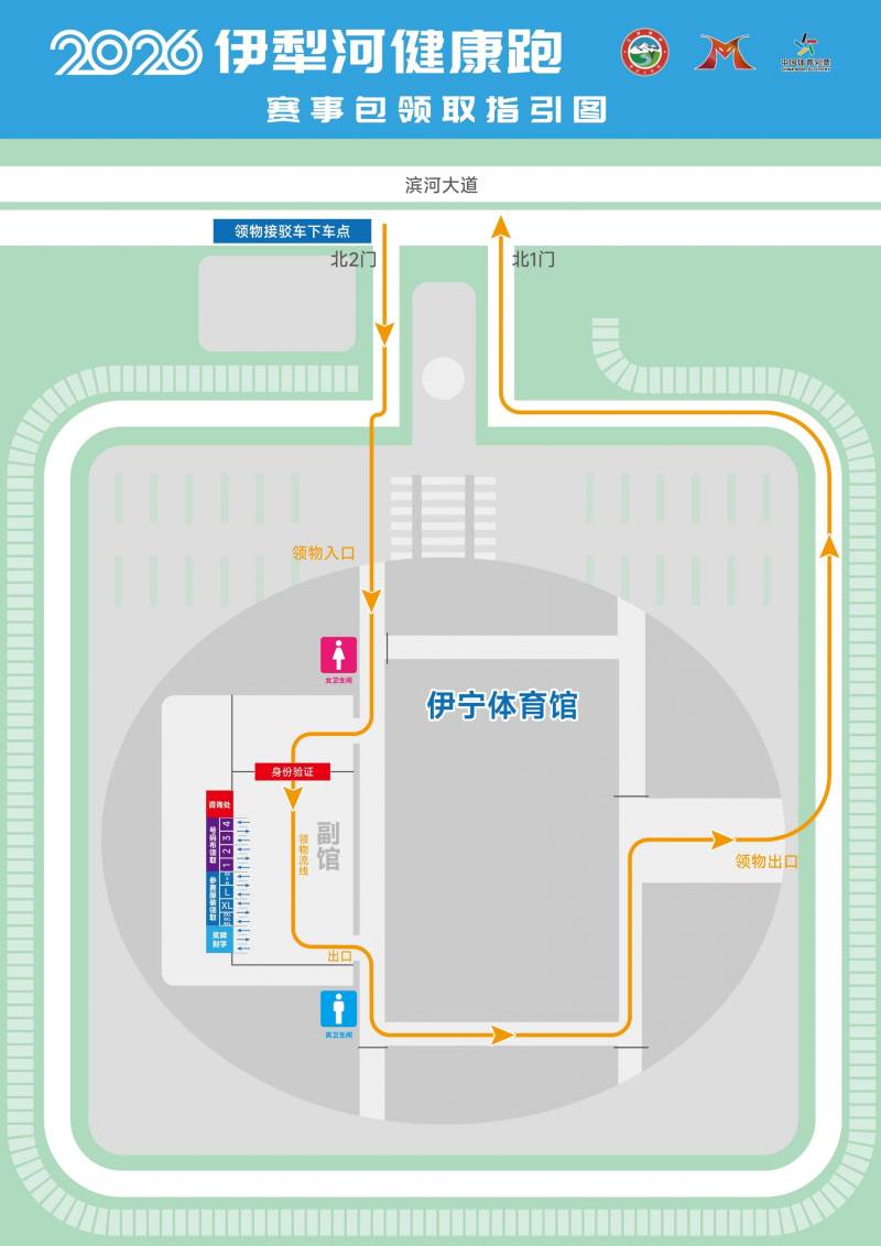 2026伊犁河健康跑领物指南(时间+地点+流程) 2026伊犁河健康跑领物指南(时间+地点+流程)