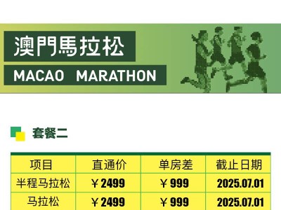 2025澳门马拉松(赛事规程)