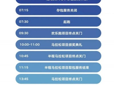 2024西安马拉松比赛日安排（交通+集结+存包+完赛离场）