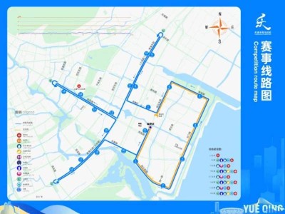 2025乐清半程马拉松赛事线路图