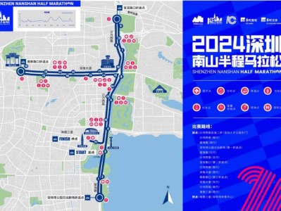 2024南山半程马拉松比赛路线图