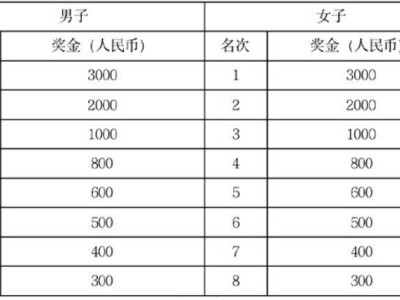 2024南京半程马拉松录取名次+奖励办法