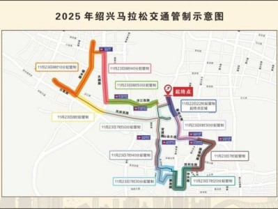 2025绍兴马拉松赛期间部分道路采取临时交通管制