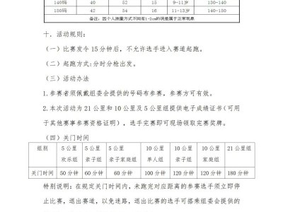 “18度的夏天”2025北京夏季长跑节(赛事规程)