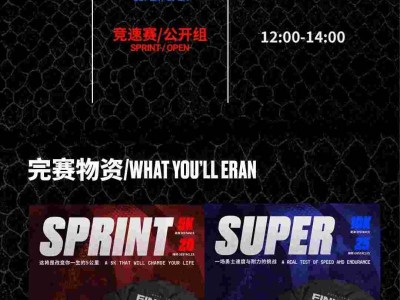 2024斯巴达勇士赛惠州站(赛事规程)