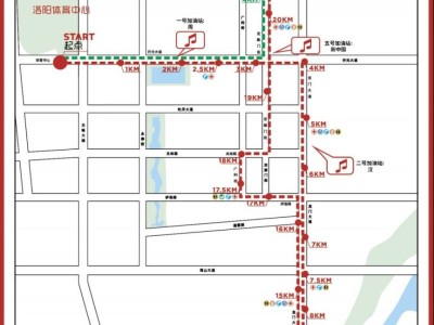 2024摇滚马拉松洛阳站高清线路图