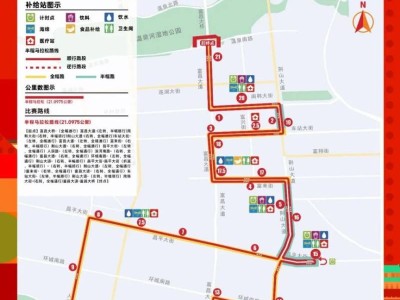 2026富平半程马拉松赛事线路图