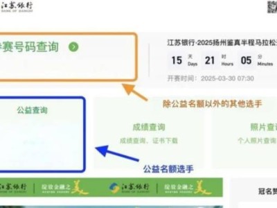 2025扬马领物预约及参赛号查询流程