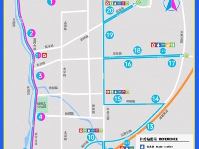 2024华阴半程马拉松比赛路线图（半马+欢乐跑）