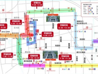 歌尔•2024潍坊马拉松临时交通管制通告