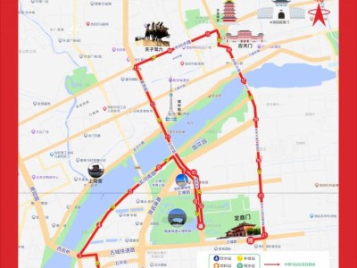 2025洛阳元旦长跑半程马拉松线路图