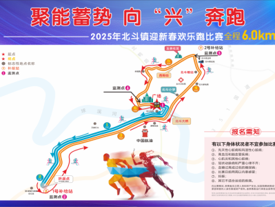 2025年北斗镇第三届迎新春欢乐跑比赛(赛事规程)