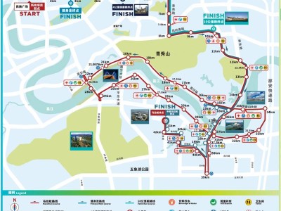 2024年南宁半程马拉松路线图