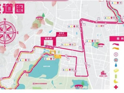 2025一心堂弥勒半程马拉松赛道图