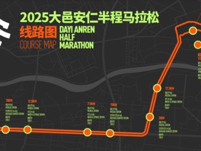 2025第二届大邑安仁半程马拉松比赛路线及路线图