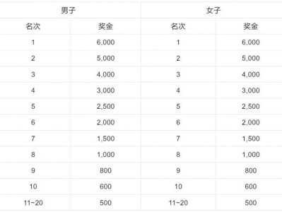 2025年容桂环岛马拉松奖金多少钱?