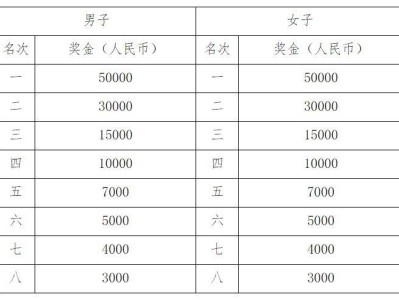 2024深圳马拉松中国选手奖金多少钱