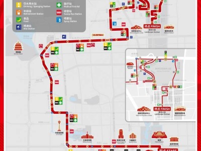 2025中国银行北京马拉松比赛路线图