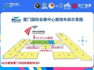 厦门马拉松领物地点（附交通线路）