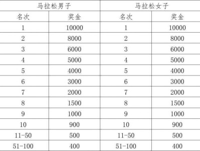 歌尔2024潍坊马拉松赛事奖金有多少？
