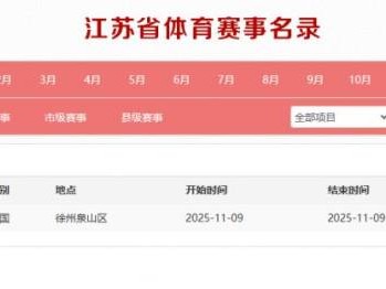 2025年徐州马拉松什么时候举办？