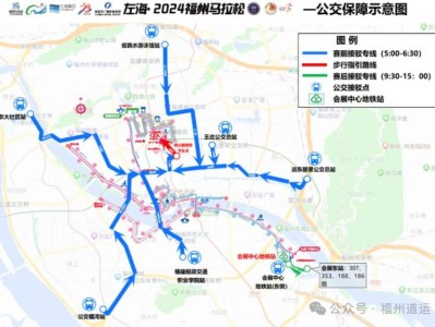2024福州马拉松赛后免费接驳公交
