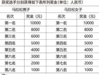 2025澜湄合作大理马拉松奖励办法