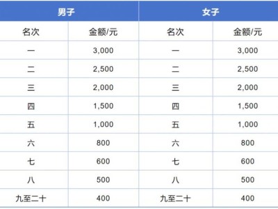 2024年虎门半程马拉松赛奖金什么时候发放?