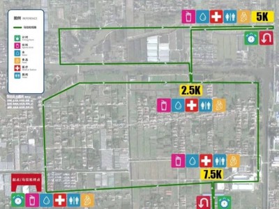 2024南通首届常乐乡村马拉松活动时间+地点+路线图