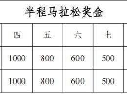 2025全国职工半程马拉松赛(银川站)奖励办法