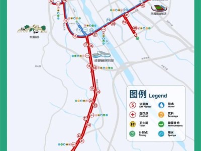 2025成都世遗马拉松线路图