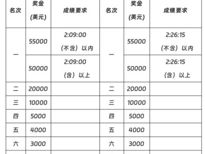 2025太原马拉松名次录取+奖励办法