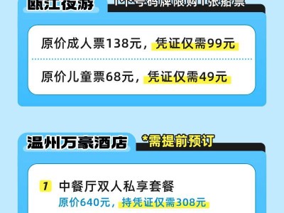 2024温州马拉松鹿城专属文旅优惠