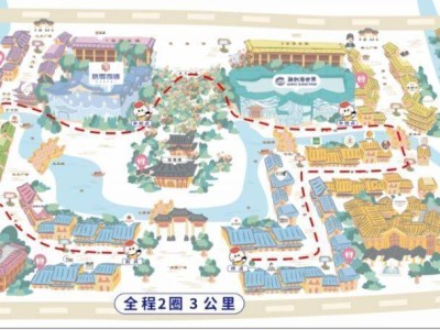 2024年昆明飞鹤携手登康贝比冬季亲子马拉松比赛路线