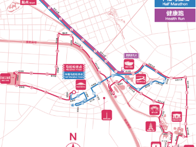 2025淮安马拉松比赛路线