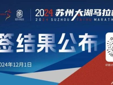 2024苏州太湖马拉松中签查询