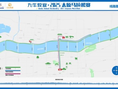 太原马拉松比赛路线图一览